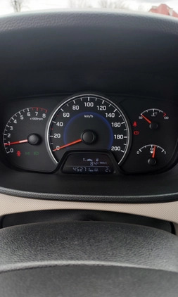 Hyundai i10 cena 28400 przebieg: 45000, rok produkcji 2014 z Bydgoszcz małe 352
